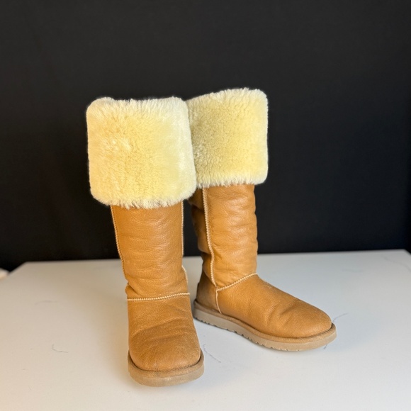 UGG Women's Tan Devandra Over-the-Knee Boots - Exclusive - Picture 1 of 6